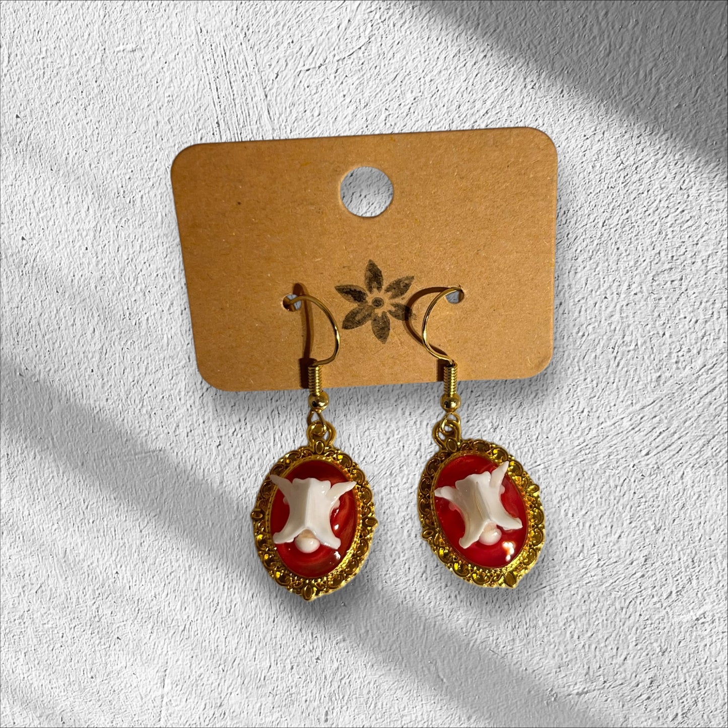 Snake Vertebrae Earrings