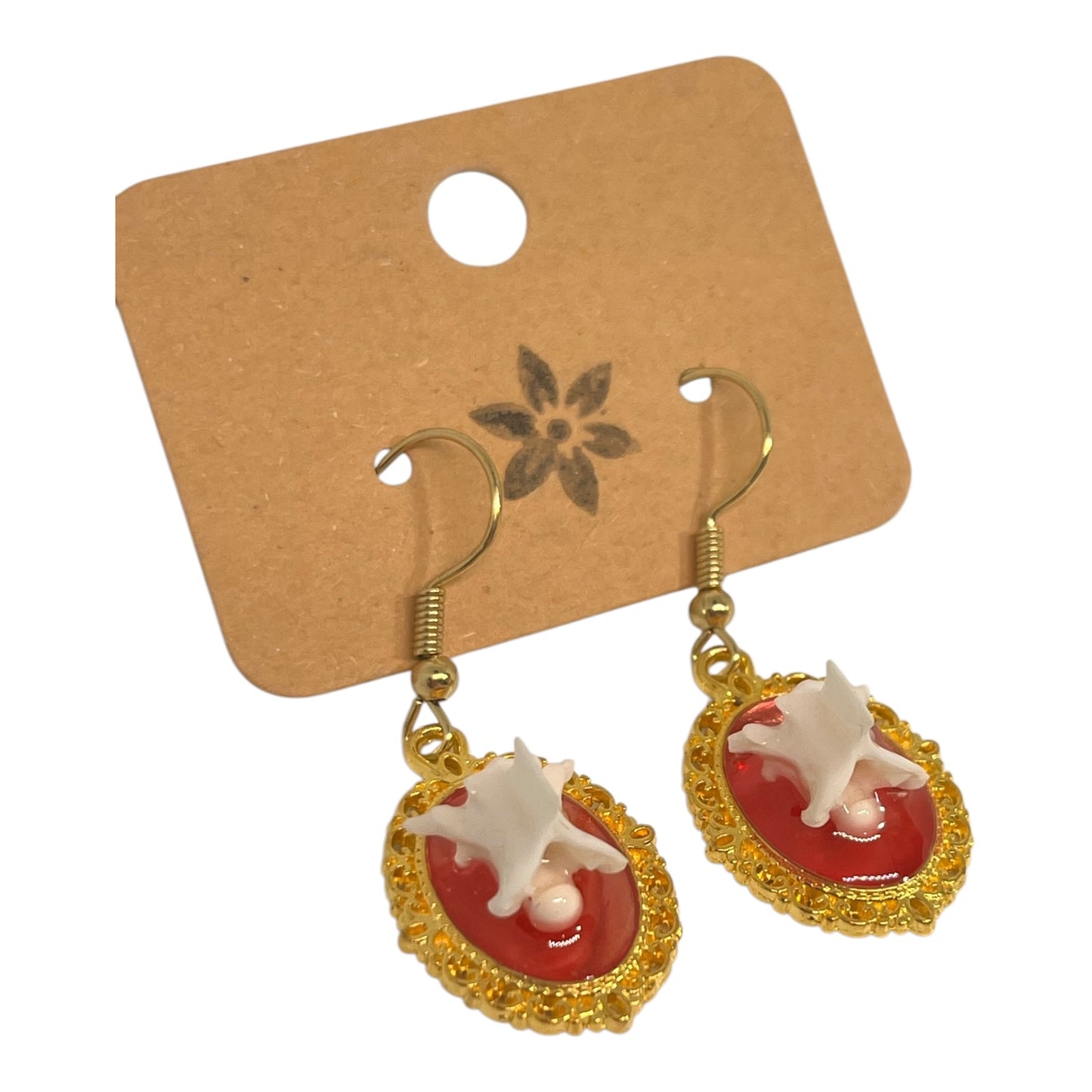 Snake Vertebrae Earrings