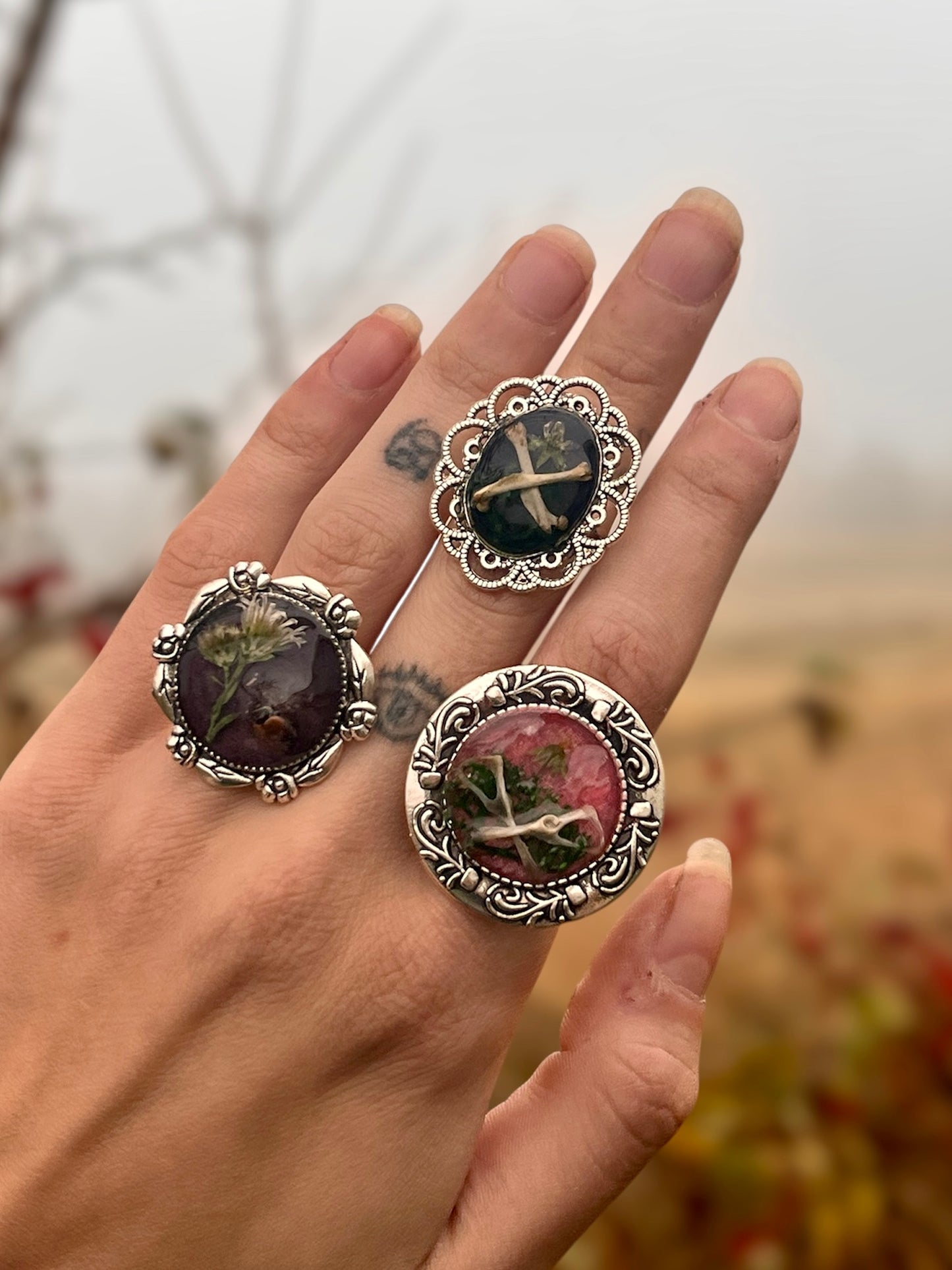 Tiny oddities Rings
