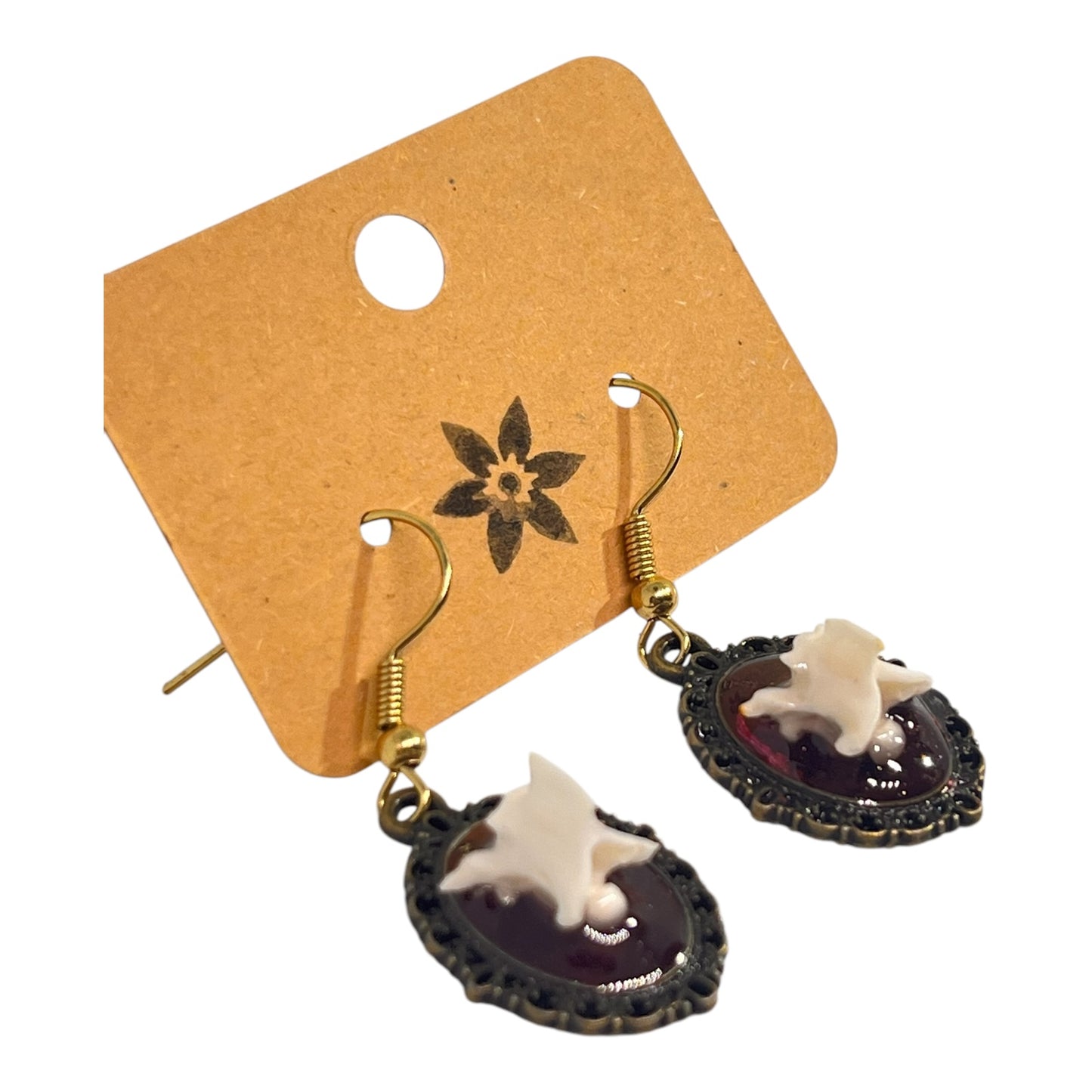 Snake Vertebrae Earrings