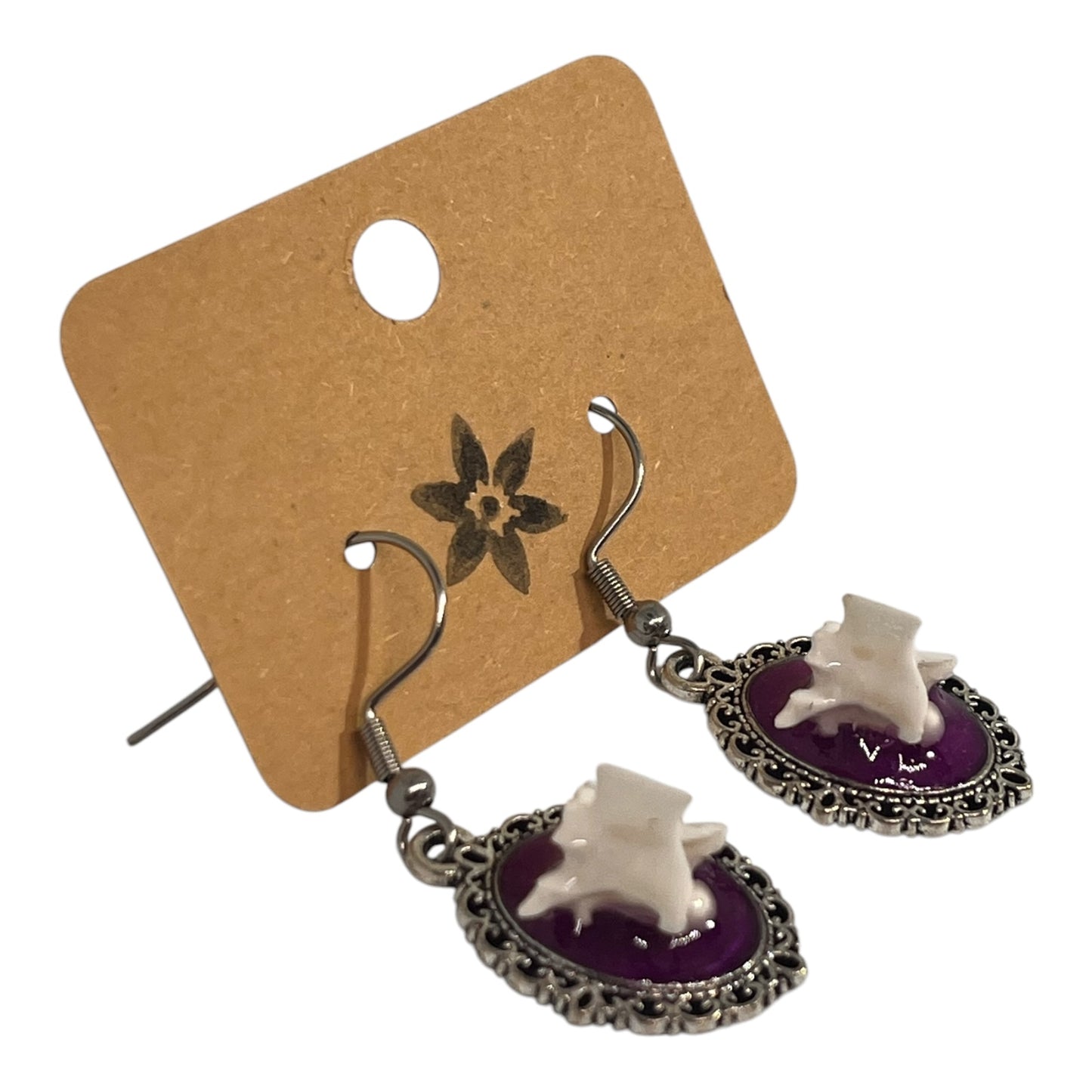 Snake Vertebrae Earrings