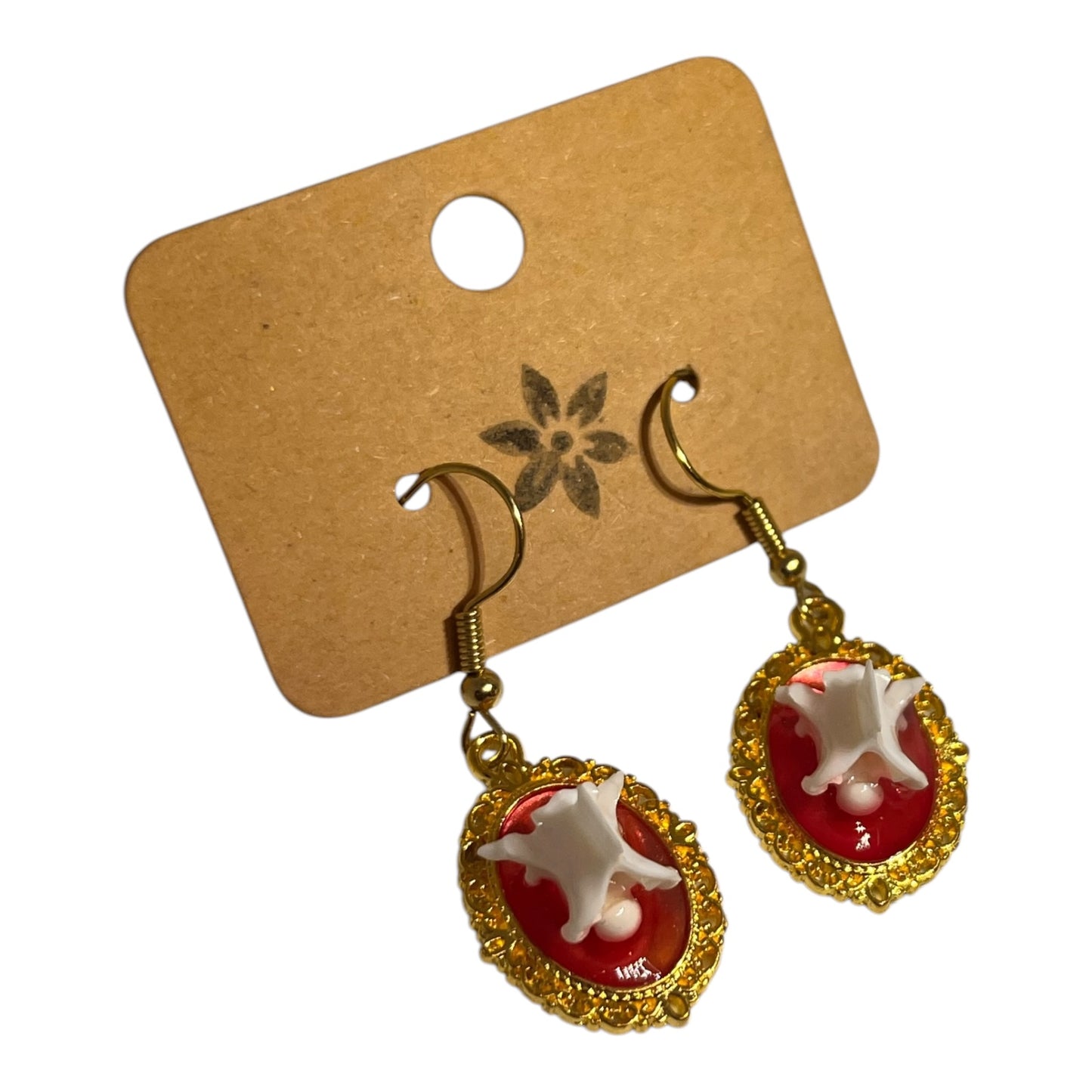 Snake Vertebrae Earrings