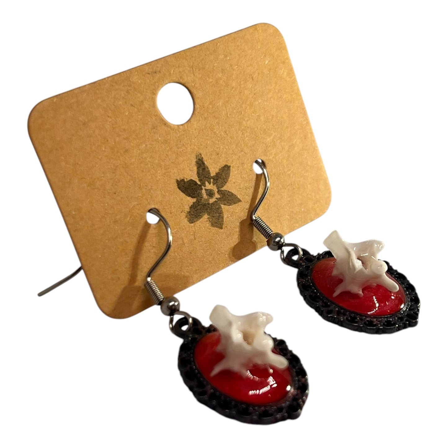Snake Vertebrae Earrings