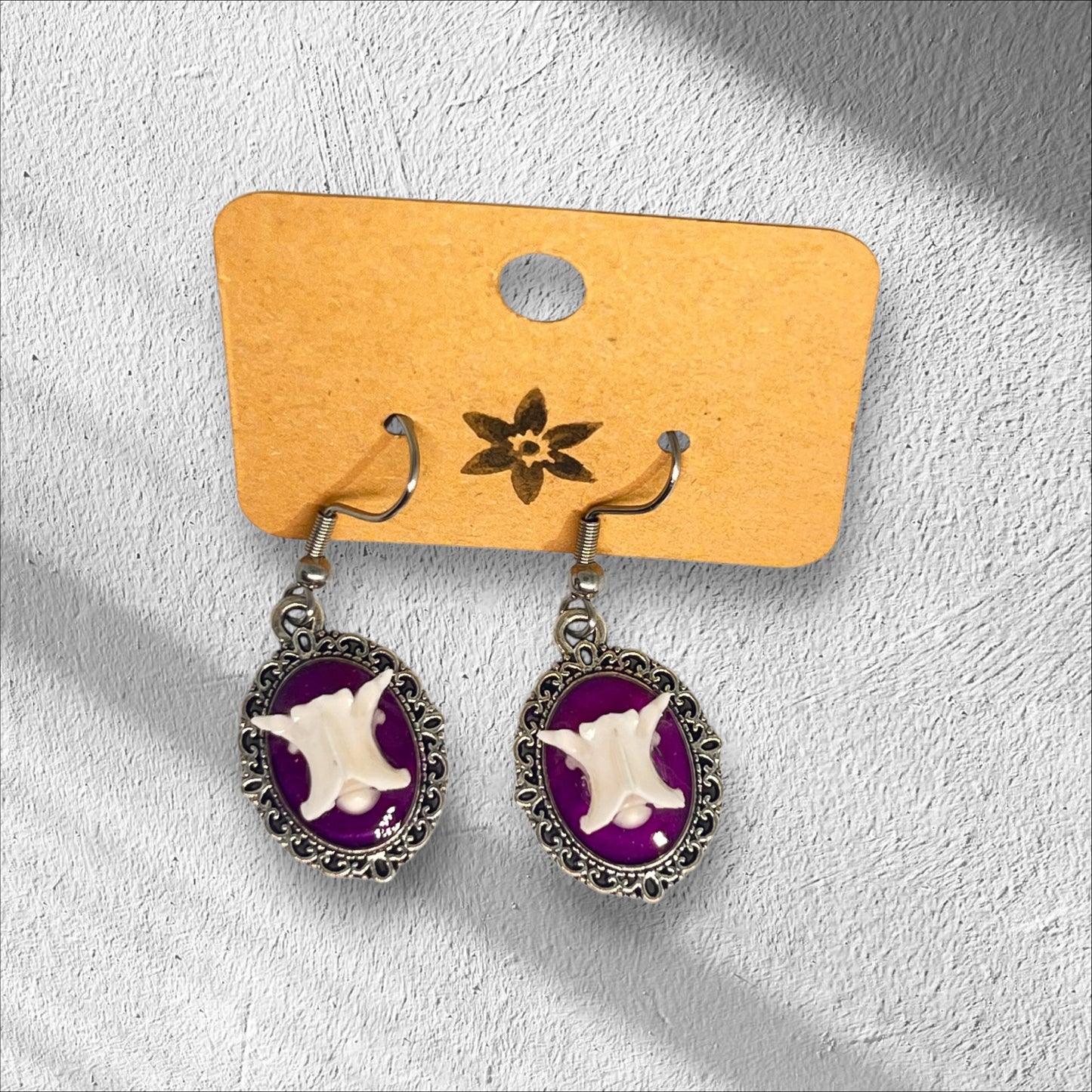 Snake Vertebrae Earrings