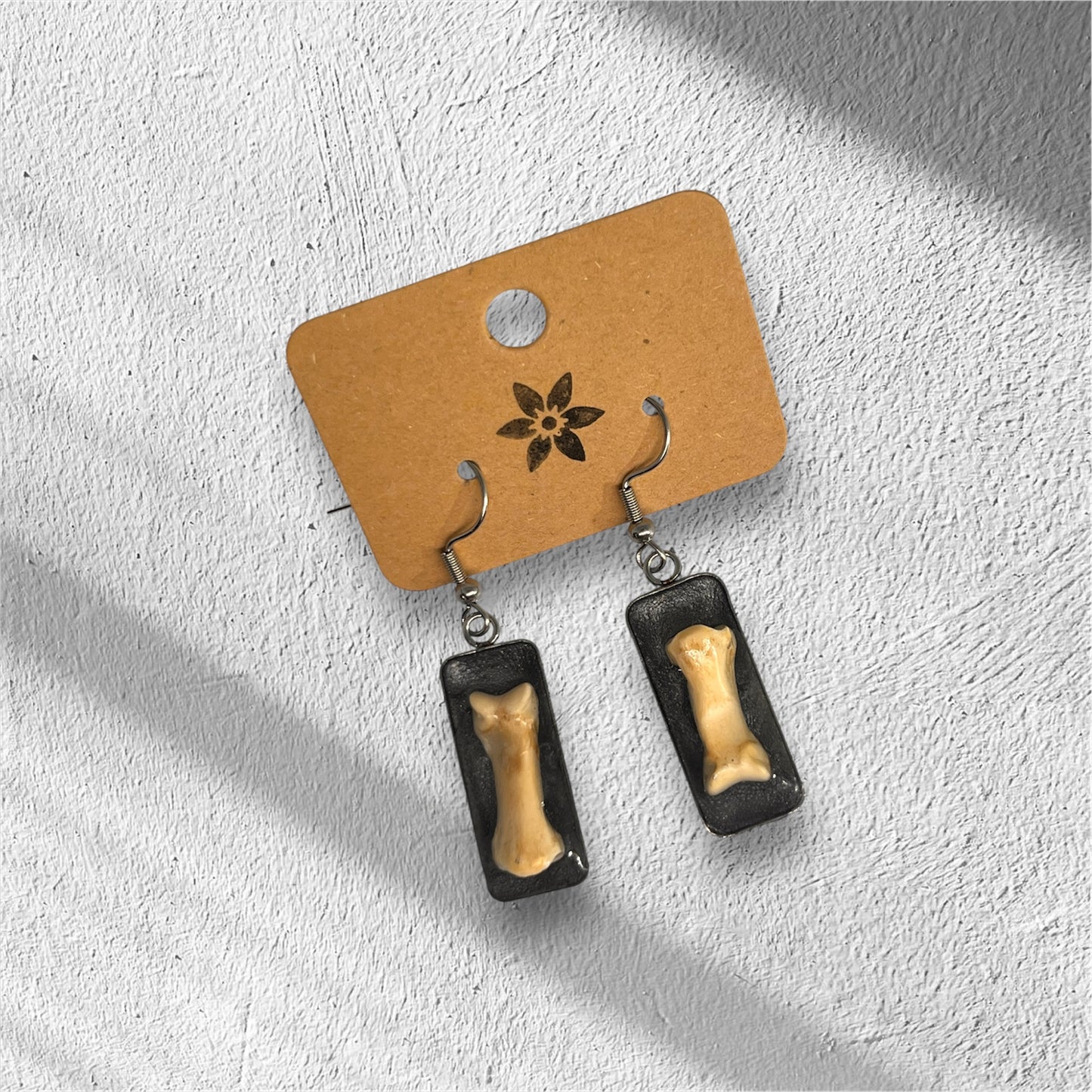 Real Bone Earrings