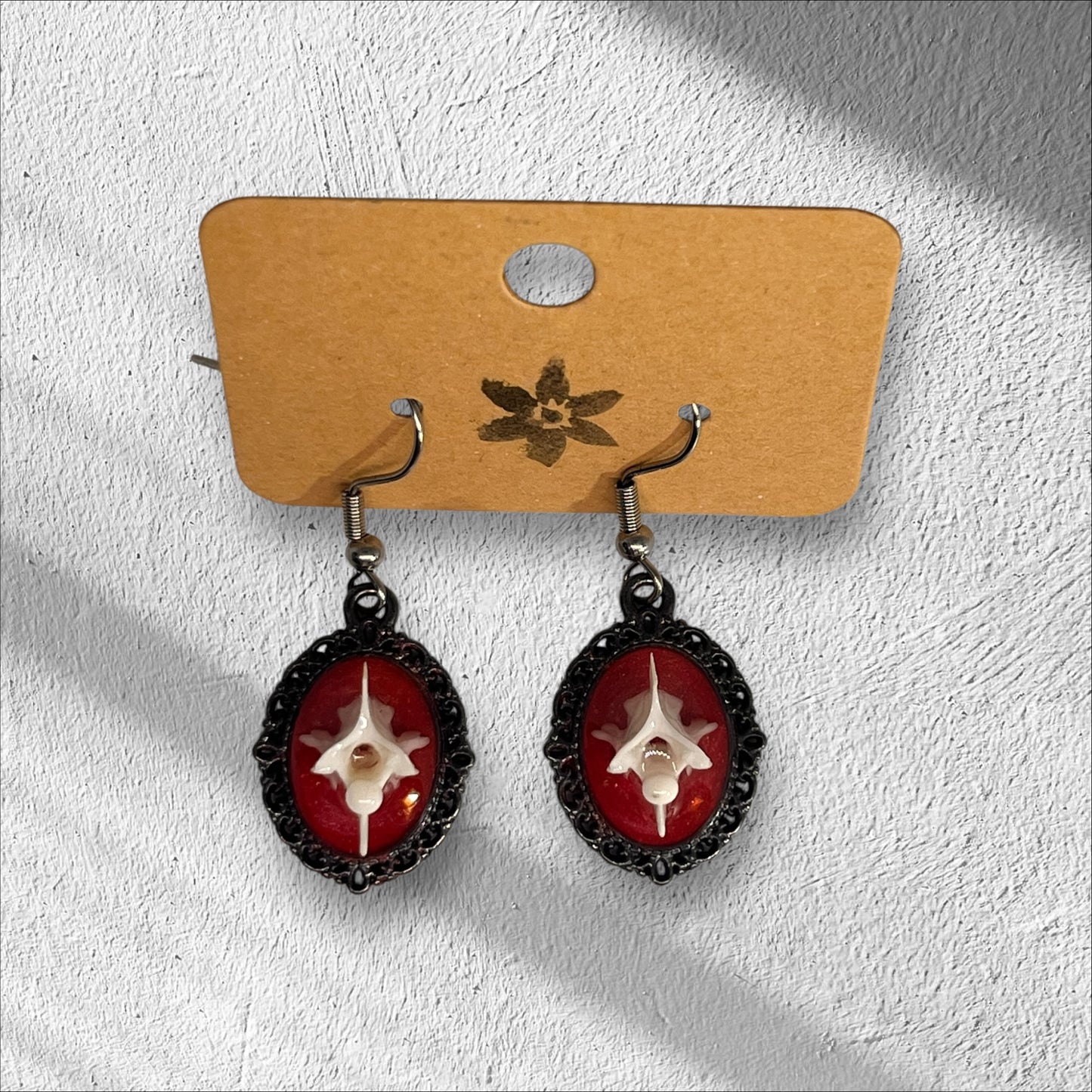 Snake Vertebrae Earrings