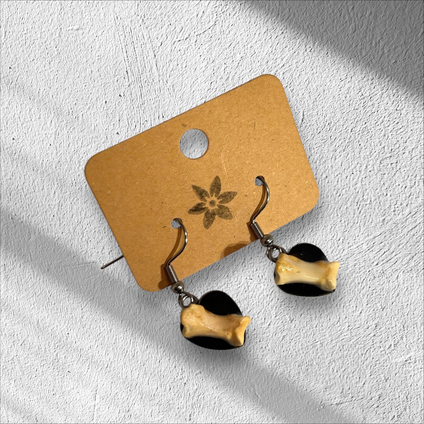 Real Bone Earrings