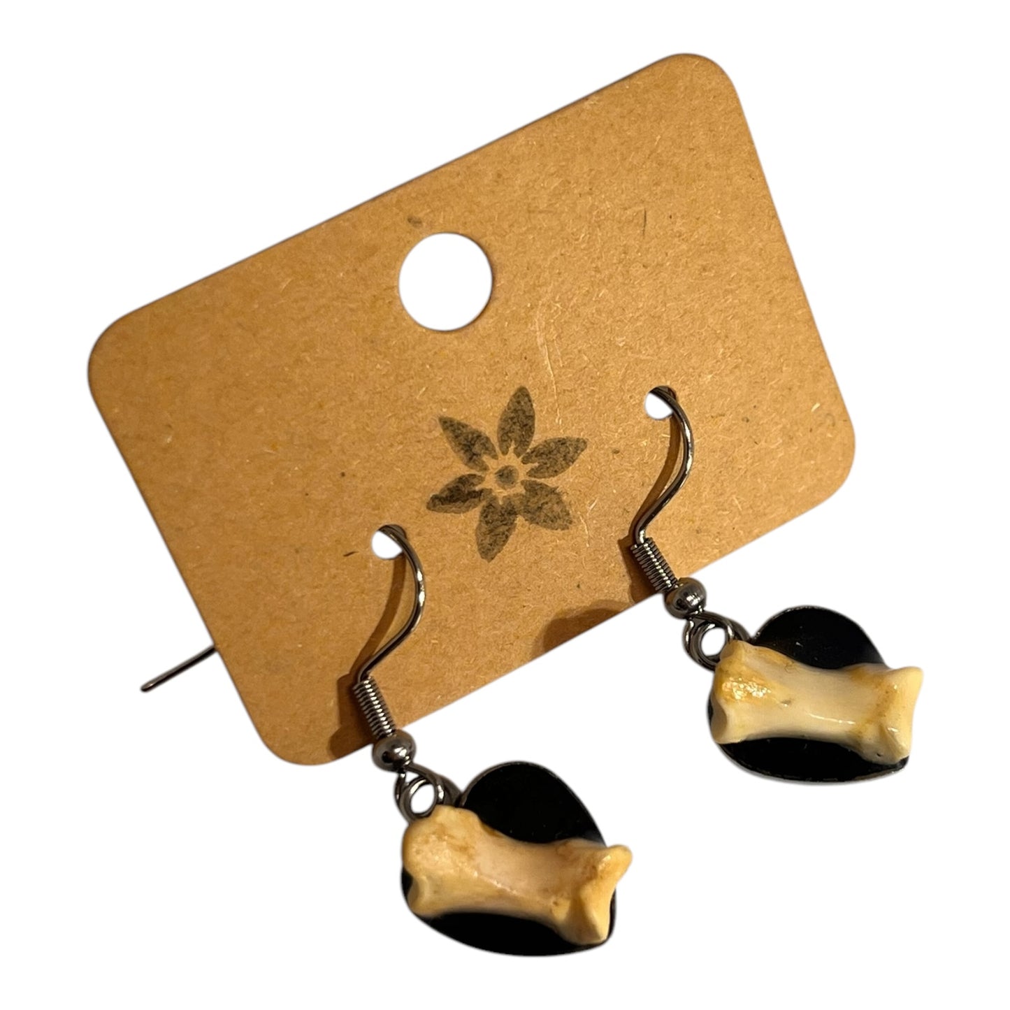 Real Bone Earrings