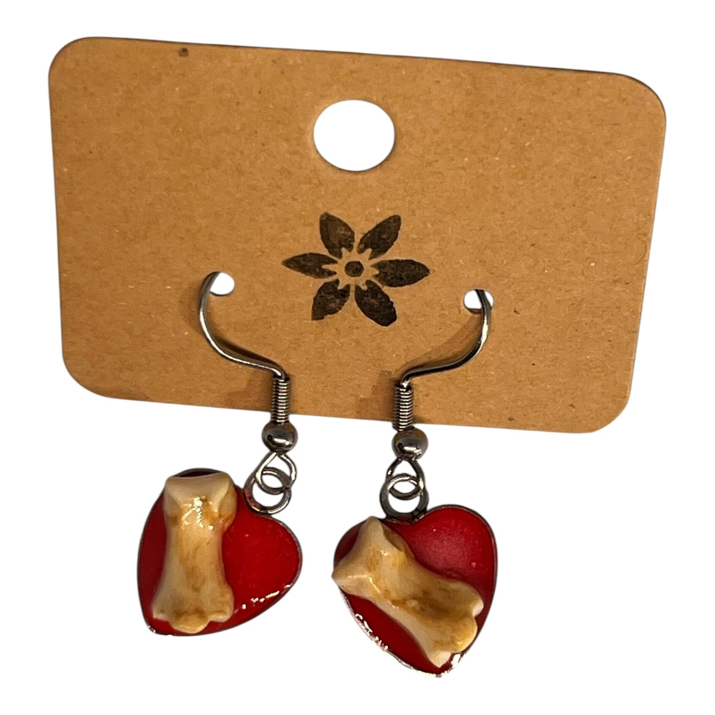 Real Bone Earrings