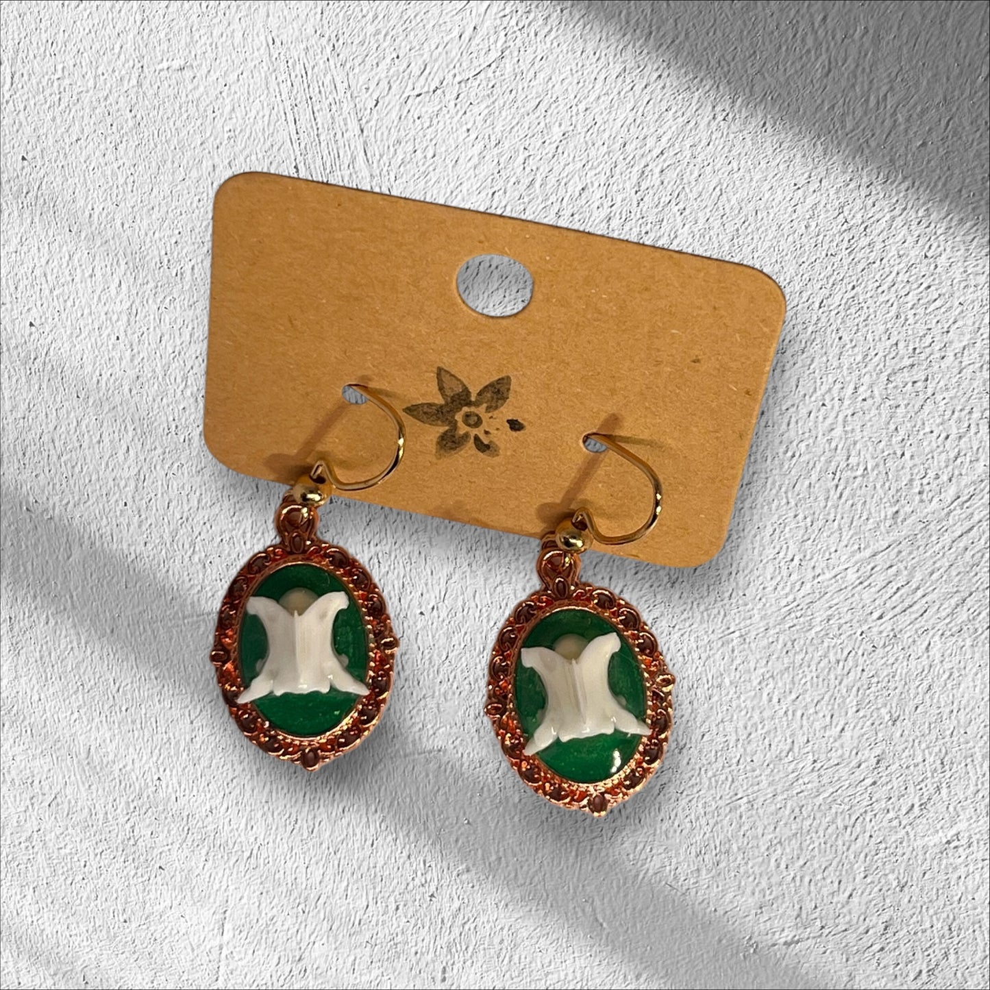 Snake Vertebrae Earrings
