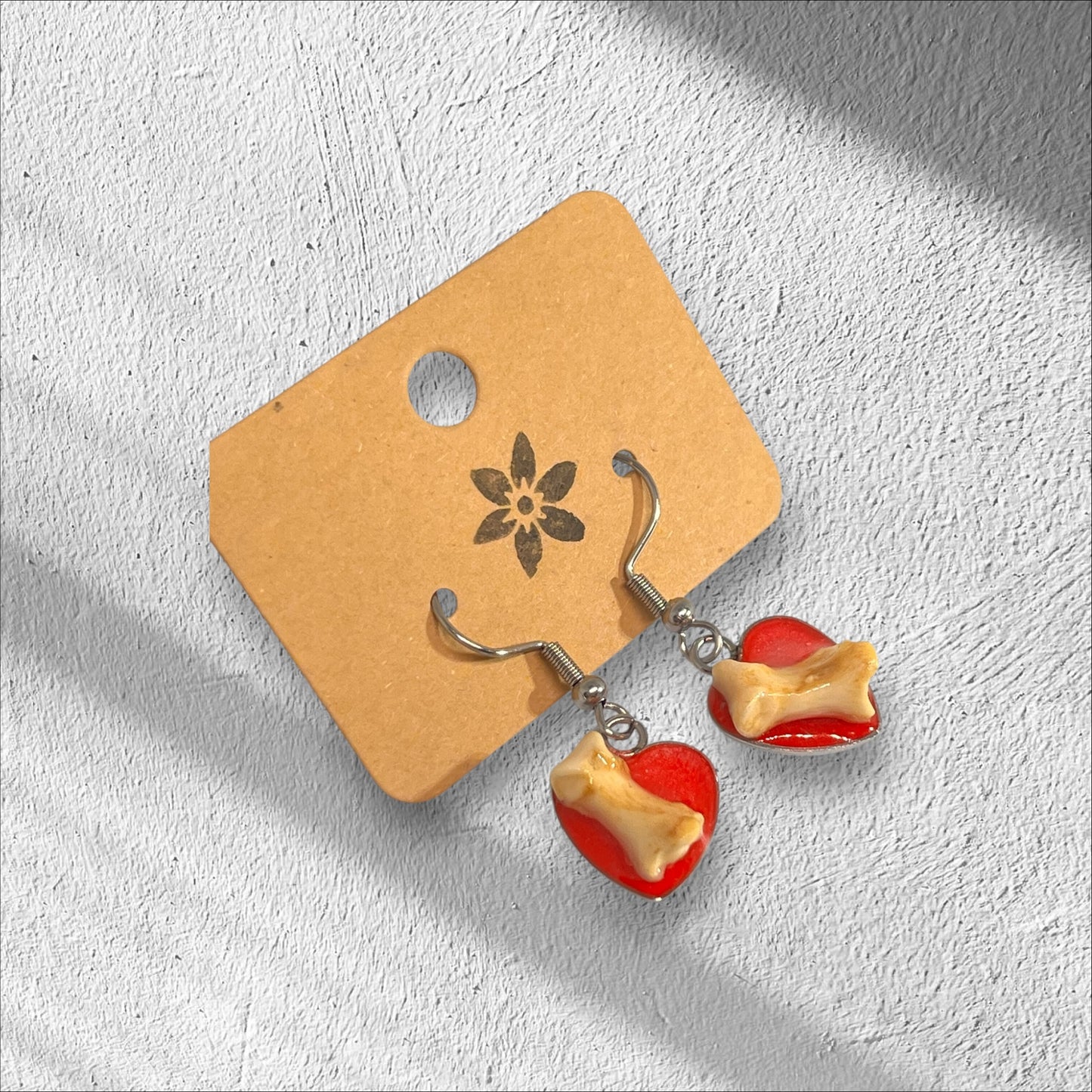 Real Bone Earrings