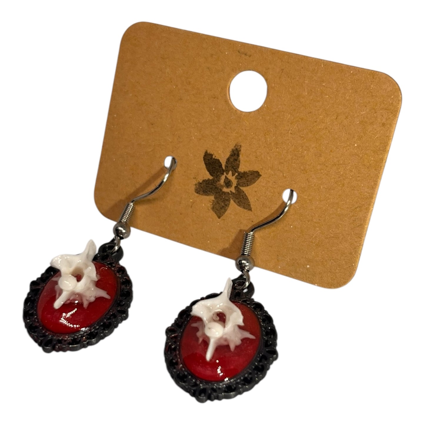 Snake Vertebrae Earrings